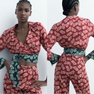 Zara The Jasmine Blouse size M